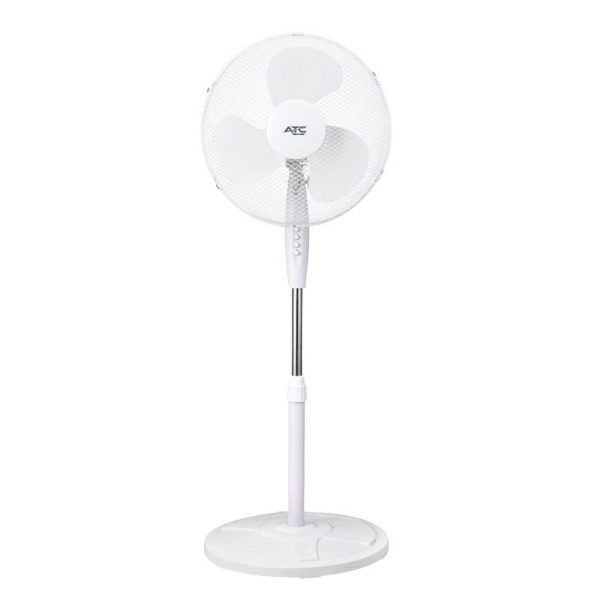 ΑΝΕΜΙΣΤΗΡΑΣ ΜΕ ΟΡΘΟΣΤΑΤΗ ENTAC 50W 120εκ. ΛΕΥΚΟΣ ATC-HF4