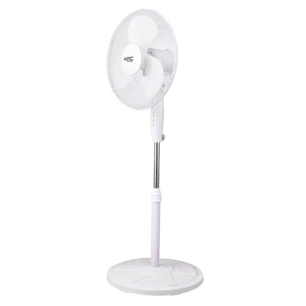 ΑΝΕΜΙΣΤΗΡΑΣ ΜΕ ΟΡΘΟΣΤΑΤΗ ENTAC 50W 120εκ. ΛΕΥΚΟΣ ATC-HF4