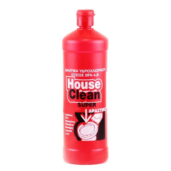 MEDICON HOUSE CLEAN ΥΔΡΟΧΛΩΡΙΚΟ ΟΞΥ ΔΡΑΣΤΙΚΟ 20% 480ml