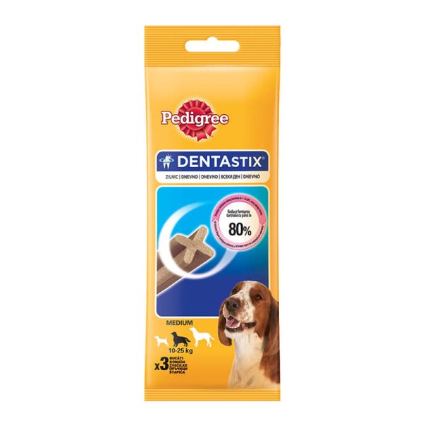 PEDIGREE DENTASTIX ΣΝΑΚ ΓΙΑ ΣΚΥΛΟΥΣ 77g MEDIUM