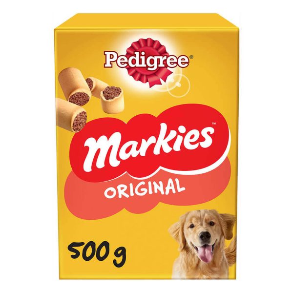 PEDIGREE MARKIES ΜΠΙΣΚΟΤΑ ΣΚΥΛΟΥ 500γρ. ORIGINAL