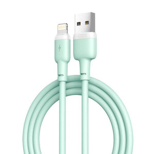 ΚΑΛΩΔΙΟ ΦΟΡΤΙΣΗΣ 2.4A Lightning 1m ΠΡΑΣΙΝΟ XO-NB208