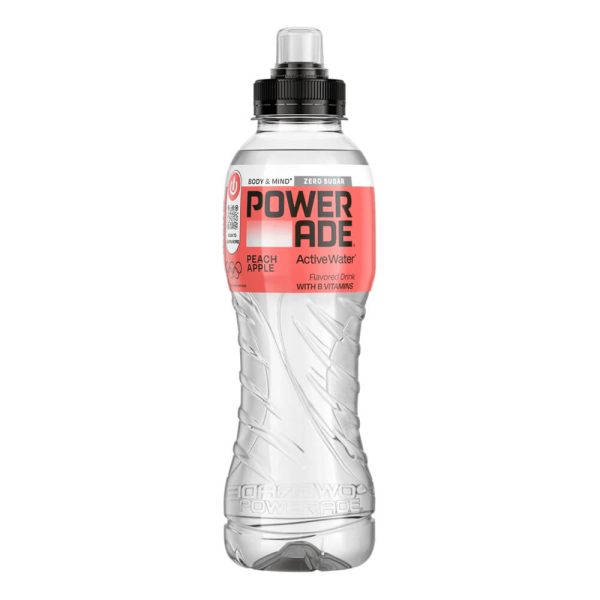 POWERADE ENERGY DRINK 500ml ACTIVE PEACH APPLE