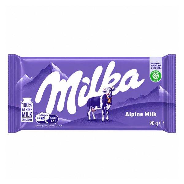MILKA ΣΟΚΟΛΑΤΑ ΓΑΛΑΚΤΟΣ 90g alpine milk