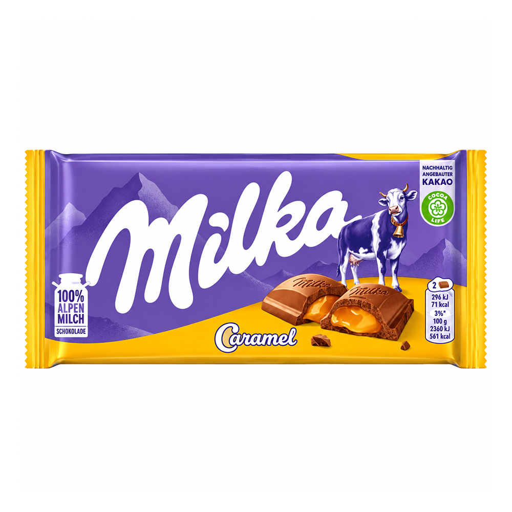 MILKA ΣΟΚΟΛΑΤΑ ΓΑΛΑΚΤΟΣ 100g caramel