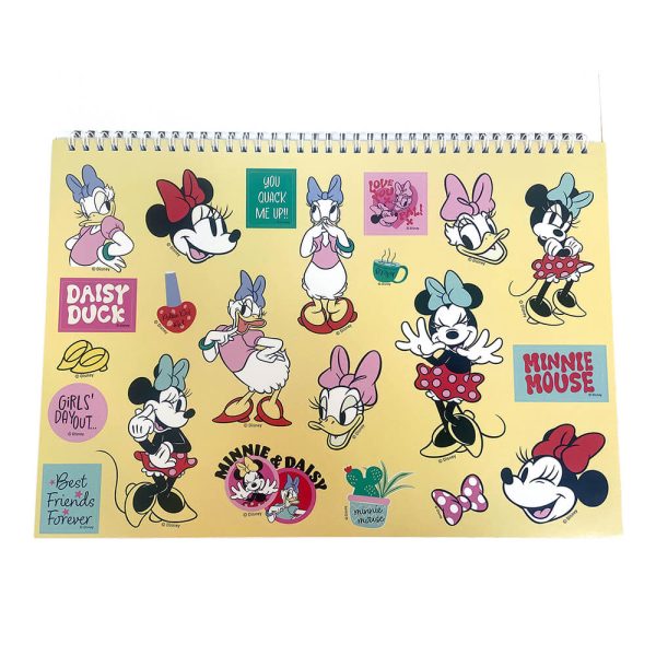 ΜΠΛΟΚ ΖΩΓΡΑΦΙΚΗΣ 23X33εκ. 40Φ. ME STICKERS MINNIE 340-32416