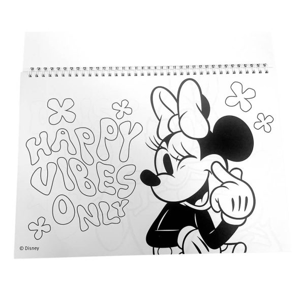 ΜΠΛΟΚ ΖΩΓΡΑΦΙΚΗΣ 23X33εκ. 40Φ. ME STICKERS MINNIE 340-32416