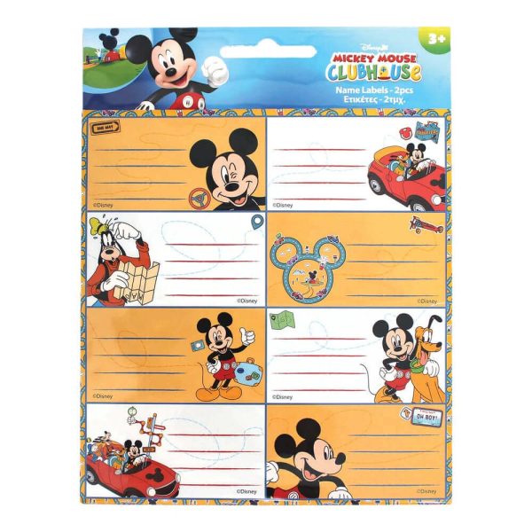 ΕΤΙΚΕΤΕΣ ΣΕΤ 2τμχ. MICKEY 773-00746
