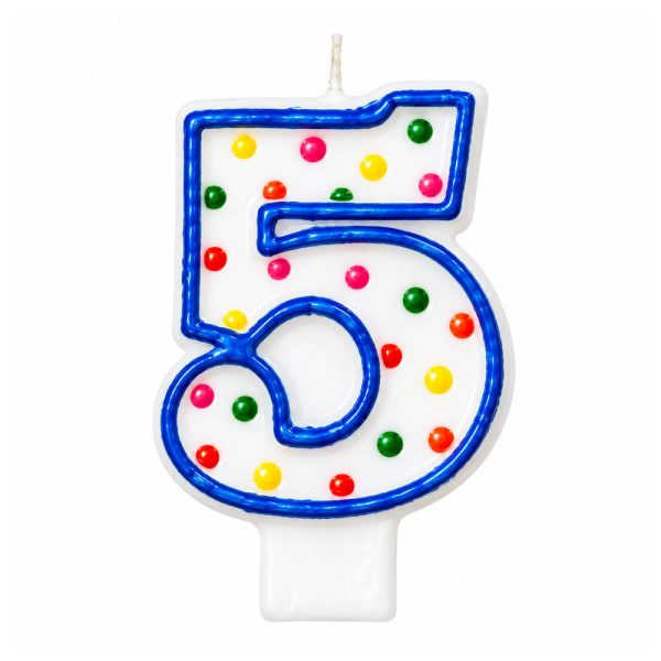 ΚΕΡΙ ΓΕΝΕΘΛΙΩΝ AMSCAN POLKA DOTS No.5
