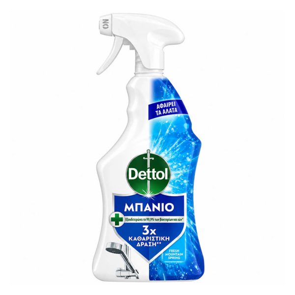 DETTOL POWER & PURE ΚΑΘΑΡΙΣΤΙΚΟ ΜΠΑΝΙΟΥ 750ml ΑΝΤΛΙΑ /3425