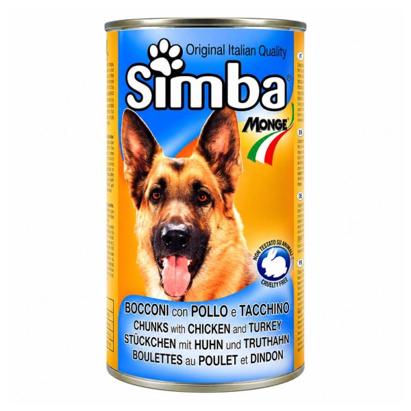 SIMBA ΚΟΝΣΕΡΒΑ ΣΚΥΛΟΥ 1230gr ΚΟΤΟΠΟΥΛΟ - ΓΑΛΟΠΟΥΛΑ