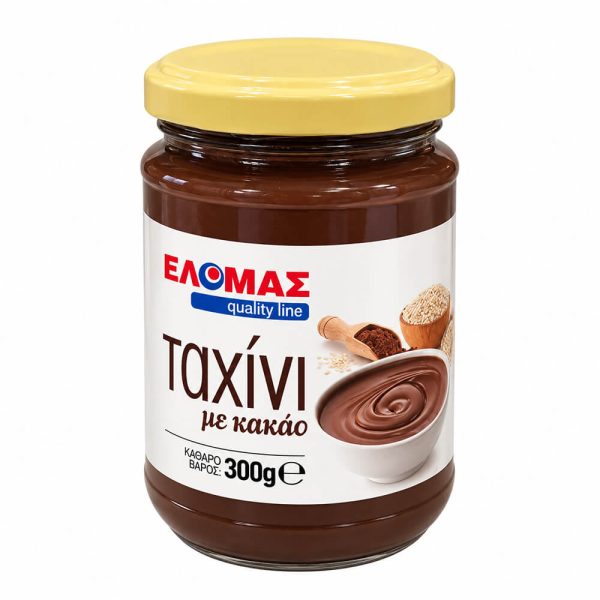 ΕΛΟΜΑΣ ΤΑΧΙΝΙ ΜΕ ΚΑΚΑΟ ΒΑΖΟ 300g