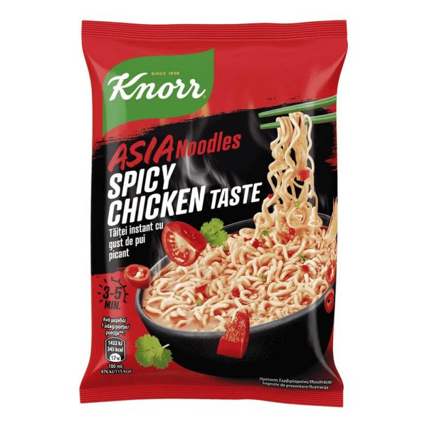 KNORR NOODLES ΠΙΚΑΝΤΙΚΟ ΚΟΤΟΠΟΥΛΟ 73g