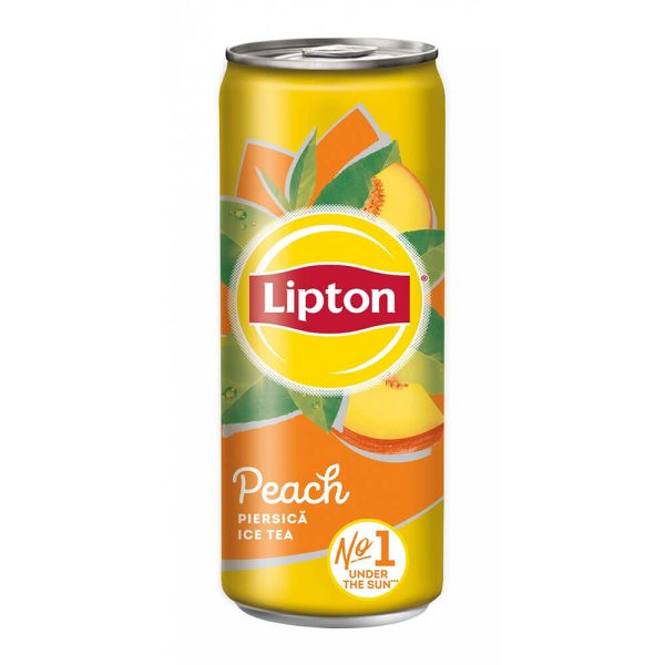 LIPTON ICE TEA ΚΟΥΤΙ 330ml ΡΟΔΑΚΙΝΟ