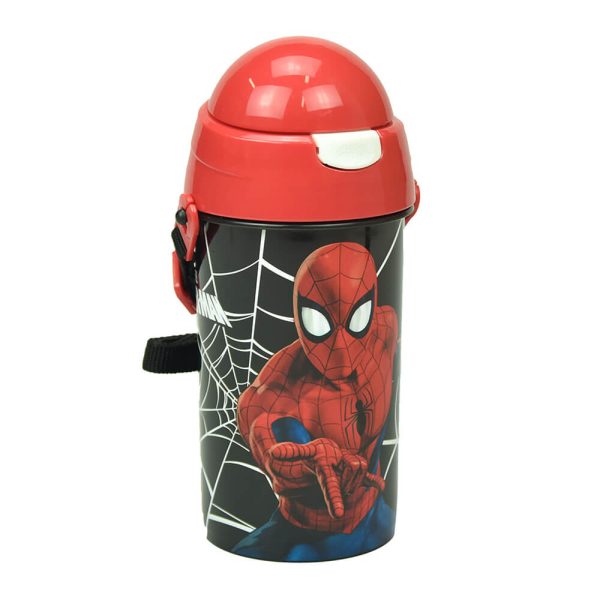 ΠΑΓΟΥΡΙ ΠΛΑΣΤΙΚΟ FD 500ml SPIDERMAN BLACK CITY 557-12209