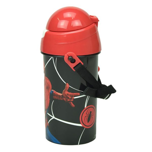 ΠΑΓΟΥΡΙ ΠΛΑΣΤΙΚΟ FD 500ml SPIDERMAN BLACK CITY 557-12209