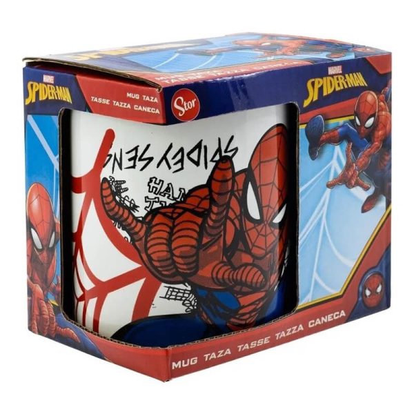 ΚΟΥΠΑ ΚΕΡΑΜΙΚΗ STOR SPIDERMAN URBAN WEB 325ml ΣΕ ΚΟΥΤΙ 530-88124