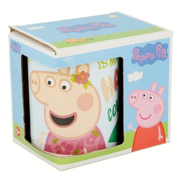 ΚΟΥΠΑ ΚΕΡΑΜΙΚΗ STOR PEPPA PIG PINK FLAMINGO 325ml ΣΕ ΚΟΥΤΙ 530-20102