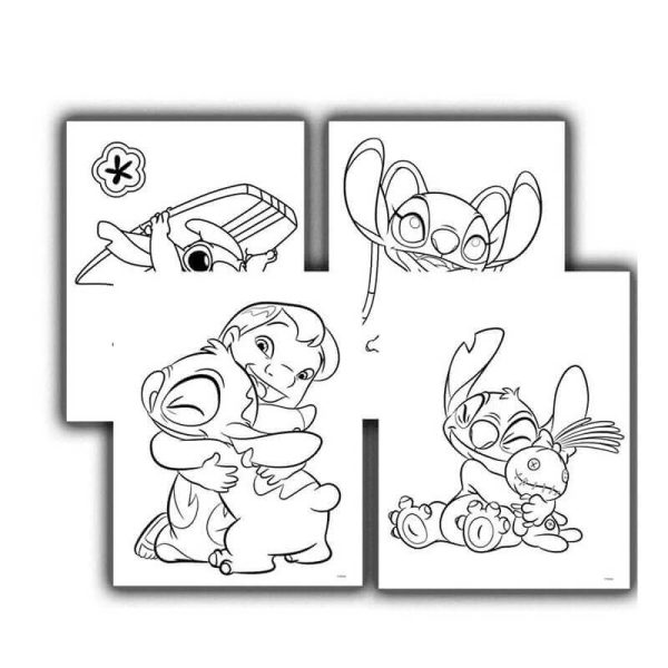 ΣΕΤ ΖΩΓΡΑΦΙΚΗΣ ΜΕ ΠΡΟΣΧΕΔΙΑΣΜΕΝΕΣ ΣΕΛΙΔΕΣ STITCH 564600