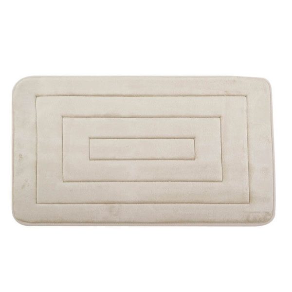 ΠΑΤΑΚΙ ΜΠΑΝΙΟΥ MEMORY FOAM ΜΠΕΖ ΜΕ SBR 50x80εκ. 827411