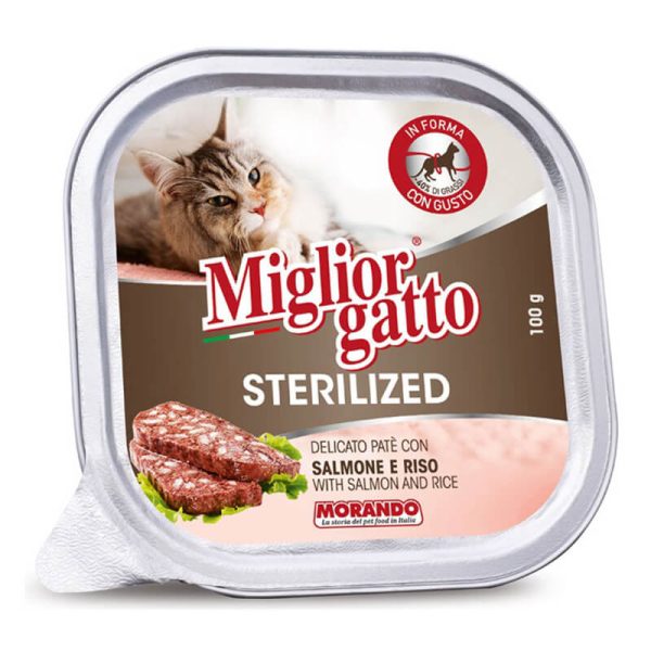 MIGLIOR ΠΑΤΕ ΓΑΤΑΣ 100g ΣΟΛΟΜΟΣ